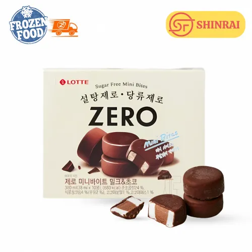 Kem viên zero không đường ruby socola (Hộp 10 gói)